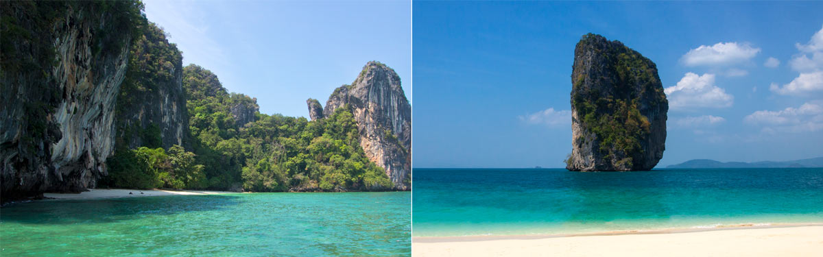 Islands off Krabi: Koh Hong and Koh Poda