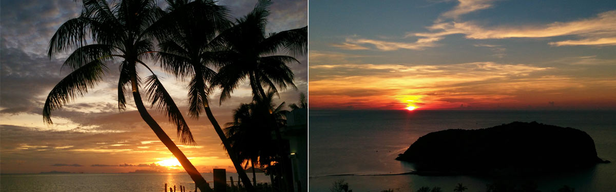 Sunsets on Koh Phangan